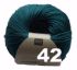 Merceriseret bomuldsgarn fra Rico Design - Essentials Cotton dk - 42 Petroleum