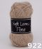 	Soft Lama Fine strikkegarn fra Svarta Fåret - 922 Beige