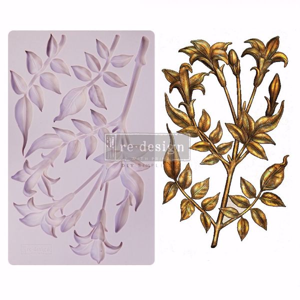 Re-Design with Prima Lily Flowers - silikone Form - 650483