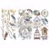 Re-design with Prima - Garden Marvels  3 stk af 15 x 30 cm Decor Transfer - 653361