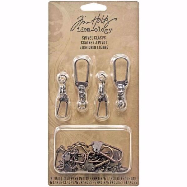 Swivel Clasps - Tim Holtz Idea-ology - TH92677