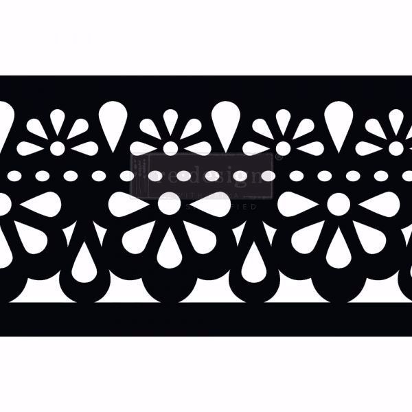 Re-design with Prima Decor Stencil Roll - Classic Lace CeCe Stick & Style - 654320