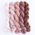 Babyalpaca 10/2 Mini Set 125 gram - 625 meter fra BC Garn - Rosa