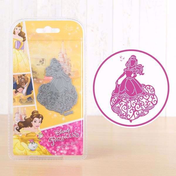 Disney Dies - Waltzing Belle - Skønheden og Udyret - DL084 - standsejern til scrapbooking og kort