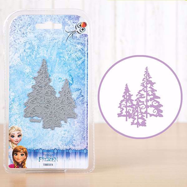 Disney Dies - Trees - Frosen - DL016 - standsejern til scrapbooking og kort