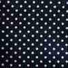 Polkadot Black - Sort