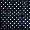 Polkadot Black - Sort