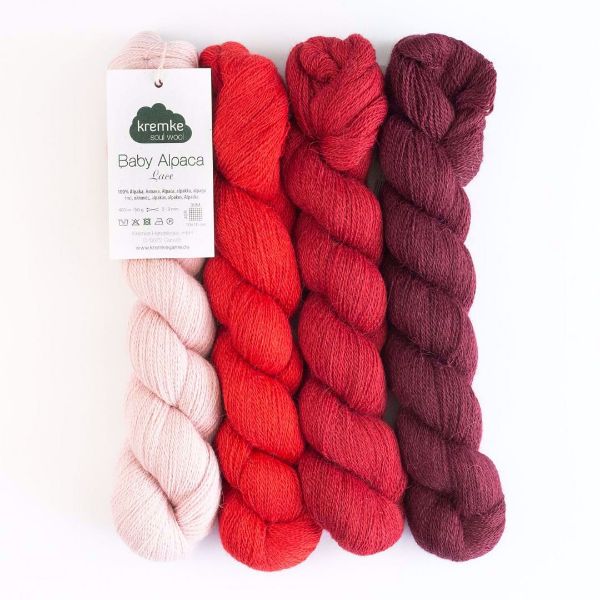 Baby Alpaca Lace fra Kremke Soul Wool - 400 meter pr. 50 gram