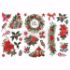 Re-design with Prima - Classic Christmas - 3 stk af 15 x 30 cm Decor Transfer - 654962