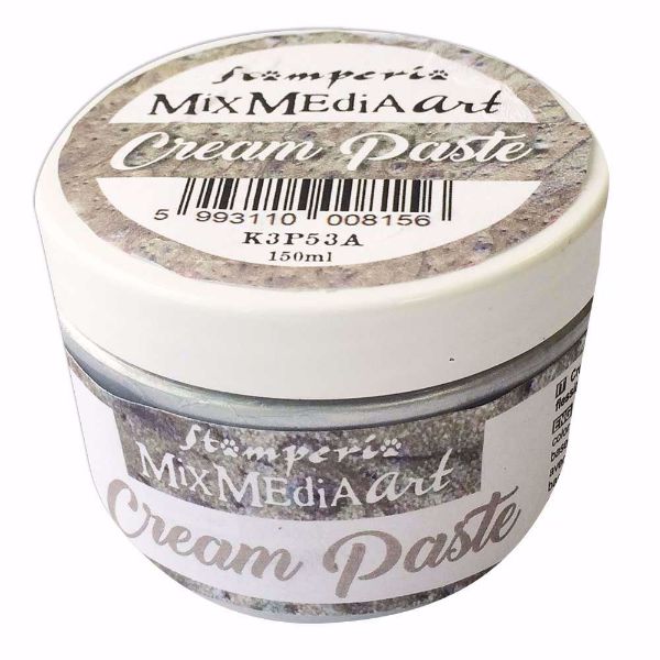 Stamperia  Cream  Paste  Silver - K3P53A