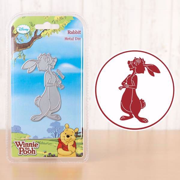 Disney Dies - Rabbit - Peter Plys - DL103 - standsejern til scrapbooking og kort