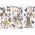 Re-design with Prima - Forest Fairy   3 stk af 15 x 30 cm Decor Transfer - 657178