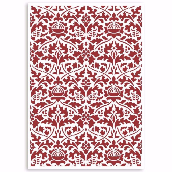 Casa Grenada Wallpaper Pattern - KSG484  mask, stencil fra Stamperia