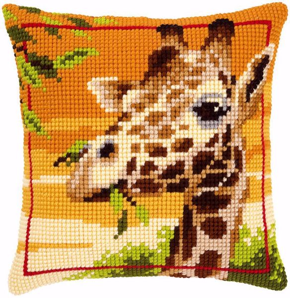 Korssting Pude Broderi Kit - Giraf  PN-0145345  fra Vervaco