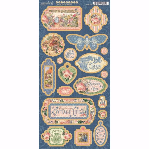 Chipboard fra Graphic 45 - Cottage Life - 4502399