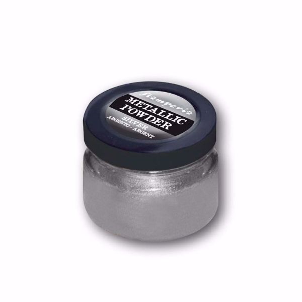 Metallic Powder - Silver - DP02F - Stamperia