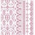 Elemental Borders - Decor Clear Stamps 30 x 30 cm fra Re-Design with Prima - 654818