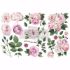 Re-design with Prima - Delicate Roses - 3 stk af 15 x 30 cm Decor Transfer - 653484