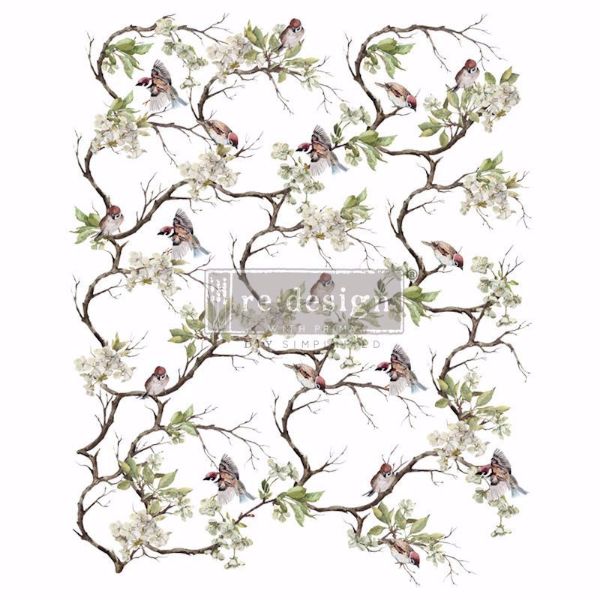 Re-design with Prima - Blossom Flight - 61 x 89 cm Decor Transfer - 645908