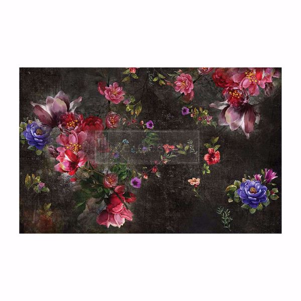 Découpage Décor Tissue Paper - Elaine - til decoupage møbler, scrapbooking og kort - 660284