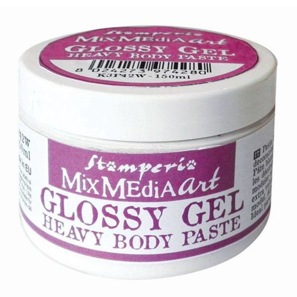 Stamperia Glossy Gel 150ml Heavy Body Paste - K3P43