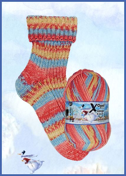 Opal Wilder Winter X-Large 8-fach - 11184 - Sokkegarn