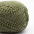 Edelweis Classic 100 gram - Kremke Soul Wool - Strømpegarn - Flaskegrøn 415