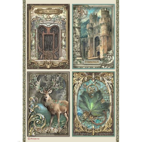 Magic Forest - Cards - A4 Ris Papir 1 ark - DFSA4751
