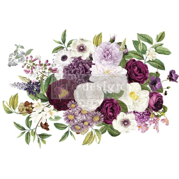 Re-design with Prima - Kacha - Meet me in the Garden - 60 x 88 cm Decor Transfer - 663483