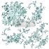 Re-design with Prima - Minty Roses - 2 stk af 30 x 30 cm Decor Transfer - 663537