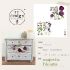 Re-design with Prima - Majestic Blooms - 2 stk af 30 x 30 cm Decor Transfer - 663513