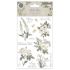 Craft Consortium - Belle Fleur - Rub-on Transfers - 2 stk af 12,5 x 18,5 cm Decor Transfer - CCRUBT001