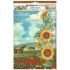 Stamperia Sunflower Art A4 Rice Paper Backgrounds kollektion (6 stk) - DFSA4XSF