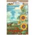 Stamperia Sunflower Art A4 Rice Paper Backgrounds kollektion (6 stk) - DFSA4XSF