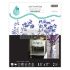 Re-design with Prima - Azure Florals II - 2 stk af 21,5 x 28 cm H2O Transfers - 663780