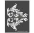 Re-design with Prima Decor Stencils - Splendid Scroll - 666613