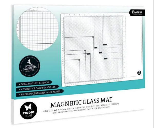 Studio Light Magnetic glass mat 45x35cm