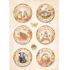 Stamperia Woodland A4 Rice Paper kollektion (6 stk) - DFSA4XWL