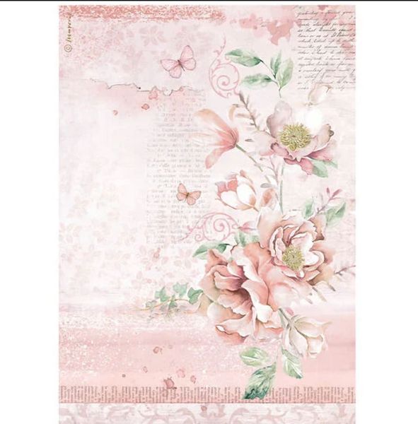 Roseland Flowers - A4 Ris Papir 1 ark - DFSA4783