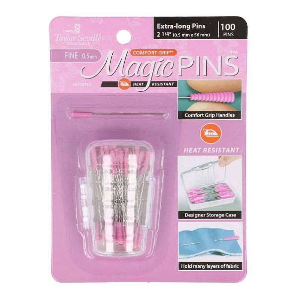 Magic Pins - Fine 0,5 mm - 100 stk fra Taylor Seville