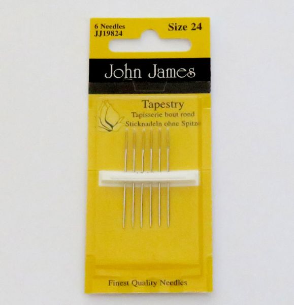John James Tapestry nåle - Str. 24 - Uden spids