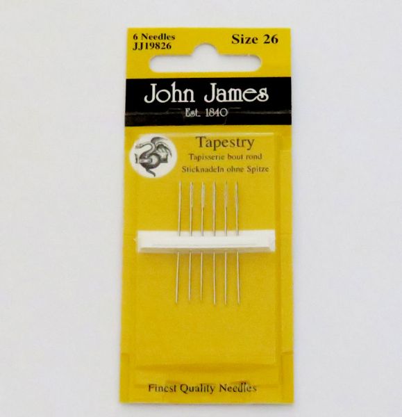John James Tapestry nåle - Str. 26 - Uden spids