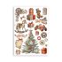 Stamperia Washi Pad - Gear up for Christmas - A5 med 8 sider - SBW09