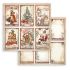 Gear up for Christmas SBBS110 - 8 x 8 Dobbelt sidet Papir Pakning - Stamperia