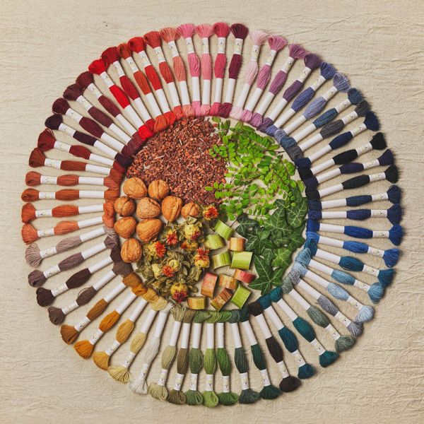 ECO VITA - DMC - Plantefarvet Uld broderigarn