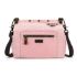 Della q Makers Canvas Rucksack med 2 cubbies - Petal