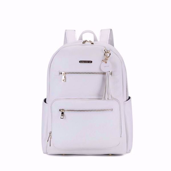 Jimmy Beans - Namaste Makers Knittersi Backpack - Strikke Rygsæk - Vegan læder - Cream