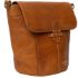 RE:DESIGNED Projekt 58 Skuldertaske Medium - Brændt Tan