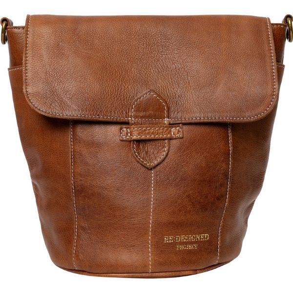 RE:DESIGNED Projekt 58 Skuldertaske Medium - Valnød