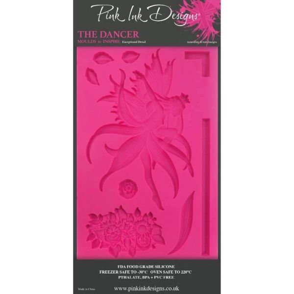 Pink Ink Designs - The Dancer - A5 (12,5 x 20 cm) silikone Form - PIM002